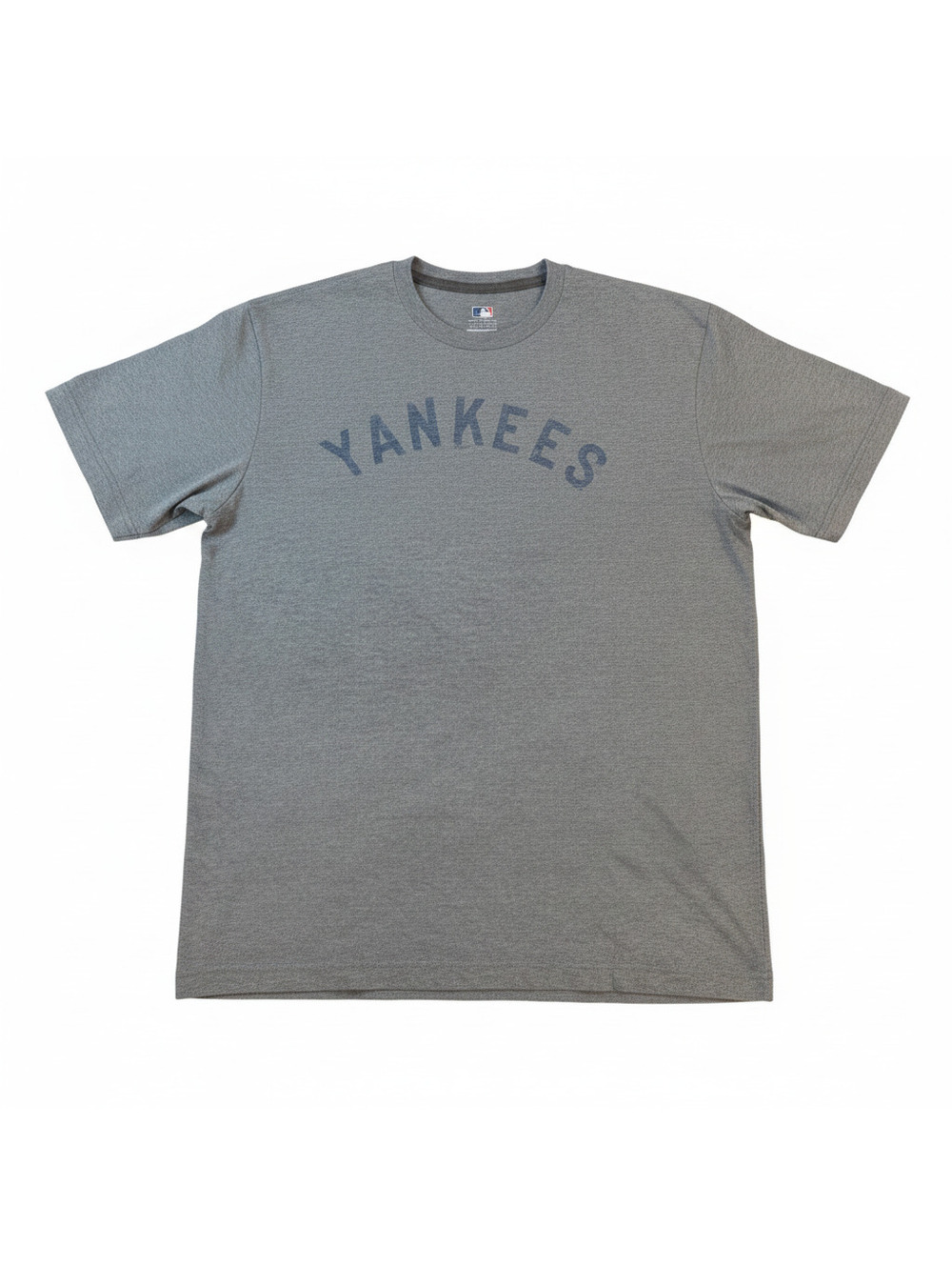 MLB New York Yankees Ring Spun Soft Gray T-Shirt XL